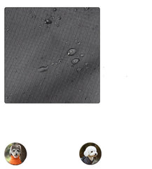 Capa de Chuva para Pet com Alça de Segurança e Fechamento Ajustáve