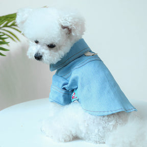 Camisa Jeans Para Cachorro - Molly