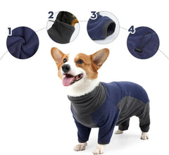 Roupa de Inverno para Cães de Grande Porte com Proteção Completa