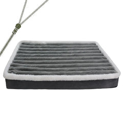Cama Pet com Espuma Reforçada Dobrável e Lavável
