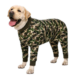Pijama Estampado de Frio para Cachorro Grande com Conforto Total