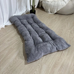 Cama de Pelúcia Extra Grande para Cães — Reversível 120cm