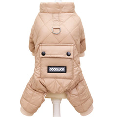 Roupa de Inverno  para Cães com Forro Aconchegante