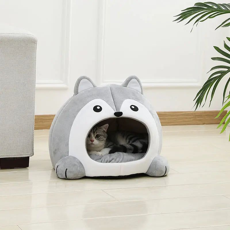 Casinha Quente Para Gatos e Cachorro - Carini C - CAMA - 08