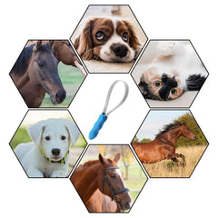 Removedor de Pelos Soltos para Cães com Lâmina Dupla Face
