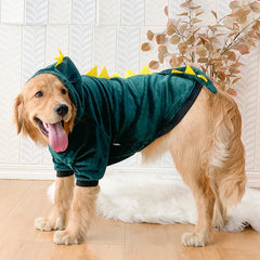Roupa Estampada com Fantasia Animal para Cachorros Grandes