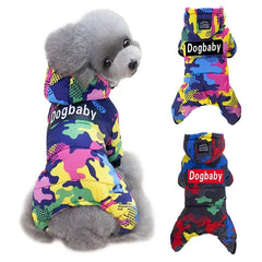 Roupinha de Inverno para Pet com Estilo Militar