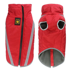 Roupinha de Inverno com Estampa Lisa para Cachorros Grandes