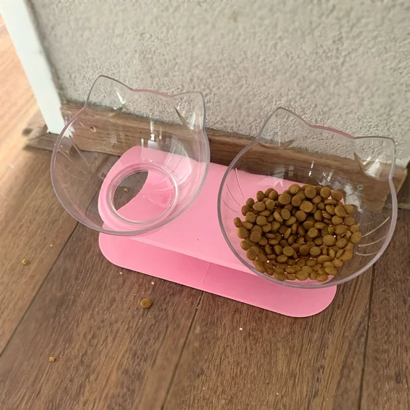 Tigela Dupla Antiderrapante para Gatos e Cães C - BEBE E COME - 07