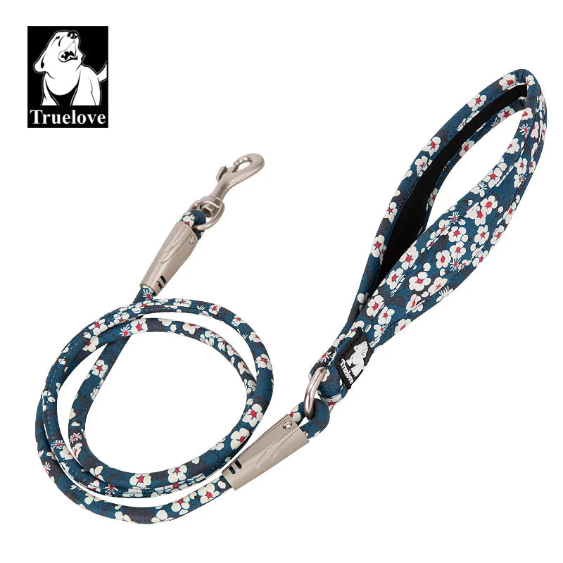 Coleira e Guia Floral para Cães Luna LN2573 C - COLEIRA - 23