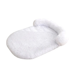 Cama Pet Retangular Pelúcia Extra Macia Antiderrapante