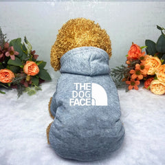 Moletom para Cães The Dog Face com Capuz e Estampa