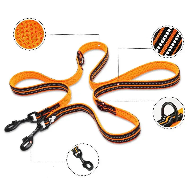 Guia Multifuncional para Cachorros Luna LN456 C - COLEIRA -11