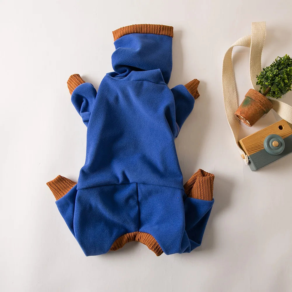 Roupa Térmica Canina com Forro Acolchoado – Proteção Total no Frio