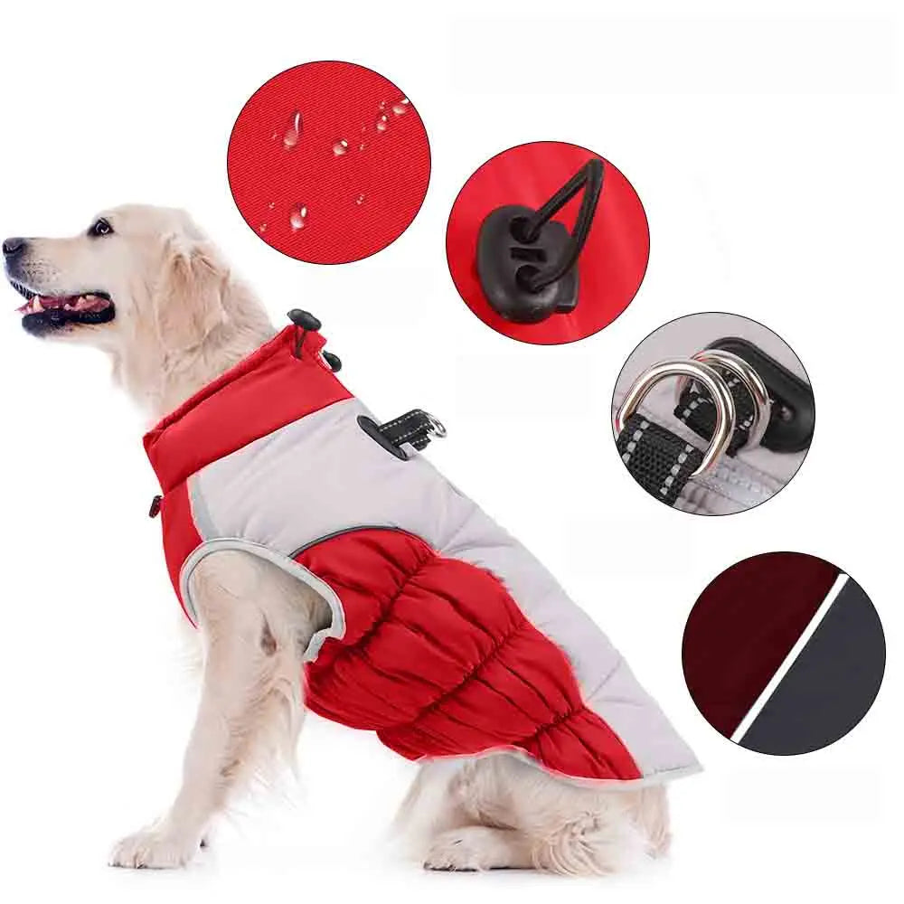 Casaco Para Cachorro Grande Com Suporte - Tita R - ROUPA - 93