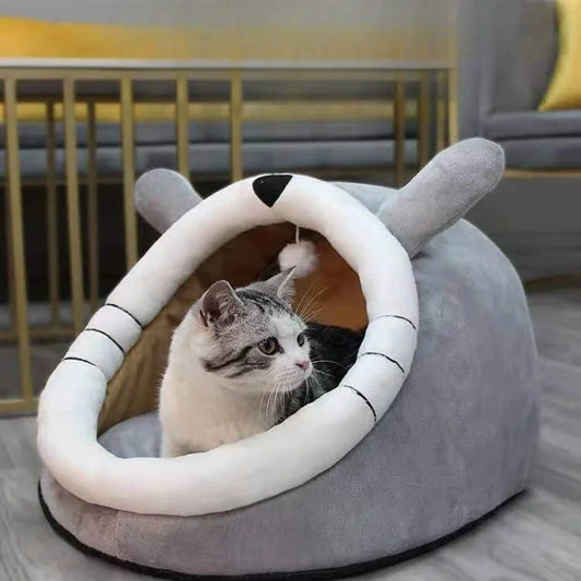 Cama Toca Pet Divertida Formato de Sapo com Entrada Circular