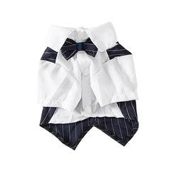 Roupa Social para Gato com Gravata Borboleta