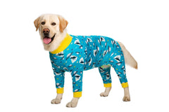 Pijama Estampado de Frio para Cachorro Grande com Conforto Total