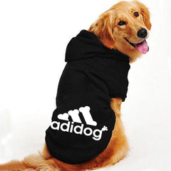 Moletom Adidog para Cachorro Grande com Capuz Estiloso