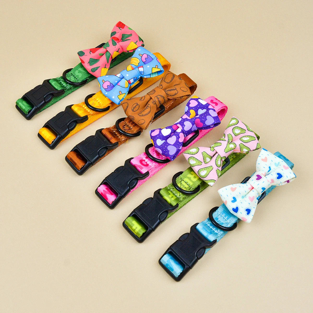 Coleira Com Laço Para Cães e Gatos - Suki C - COLEIRA - 02