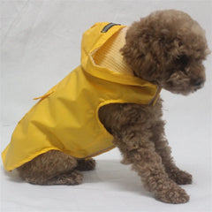 Macacão de Chuva Pet Full Body com Costuras Seladas e Capuz Ajustável
