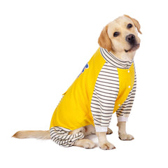 Roupa Listrada para Cães com Estilo Moderno e Confortável
