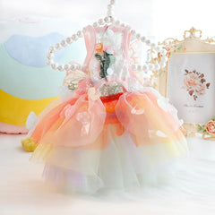 Vestido Borboletinha Para Pet R - ROUPA - 72 DFG