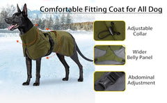 Roupa para Cachorro com Proteção Contra Chuva, Vento e Neve