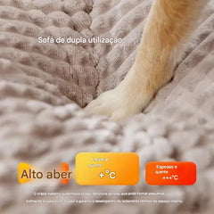 Caminha com Encosto e Zíper Lavável Ideal para Cães de Médio Porte