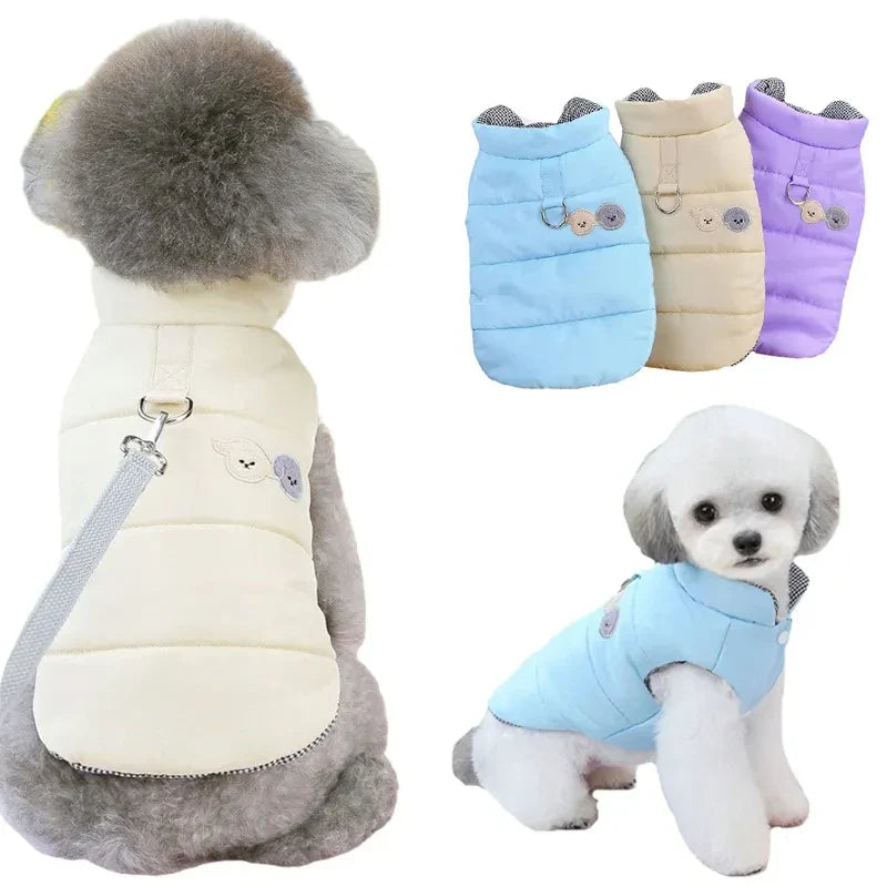 Colete Com Anel Para Caes e Gatos R - ROUPA - 53