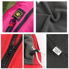 Roupinha de Inverno com Estampa Lisa para Cachorros Grandes