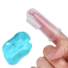 Escova Pet em Silicone para Higiene Bucal