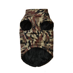 Roupa Pet Estampa Camuflada com Forro Interno
