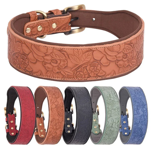 Coleira Estampada ComfortPet C - COLEIRA COURO - 01