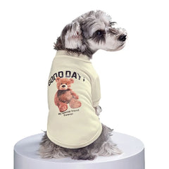 Camiseta Para Cachorro Com Estampa De Urso