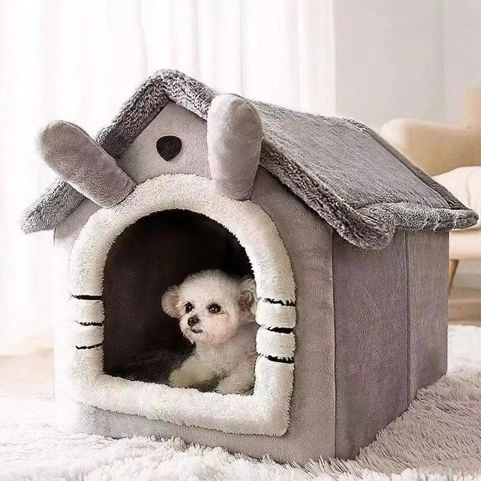 Casinha Com Almofada Para Cachorro - Queridu