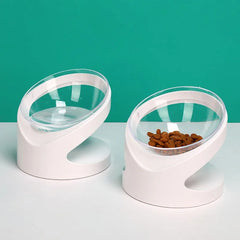 Tigela Alta para Cachorro e Gato - Altix Branco C - BEBEDOURO GATO - 06