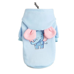 Roupinha de Inverno para Cachorro com Estampa de Elefante