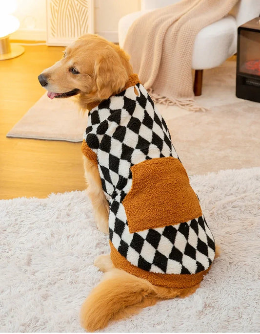 Roupa Pet Térmica com Estampa Elegante e Forro Macio