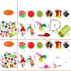 Kit de Brinquedos para Gatos B - BRINQUEDO GATO - 02