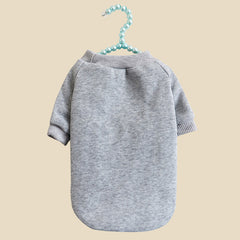 Camiseta Para Gatos Em Algodão Cores Sólidas E Caimento Leve