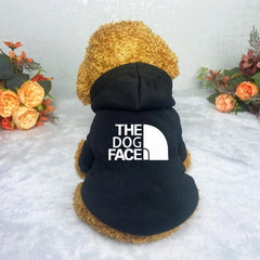 Moletom para Cães The Dog Face com Capuz e Estampa