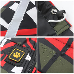 Roupa Térmica com Capuz para Cachorros Pequenos e Médios