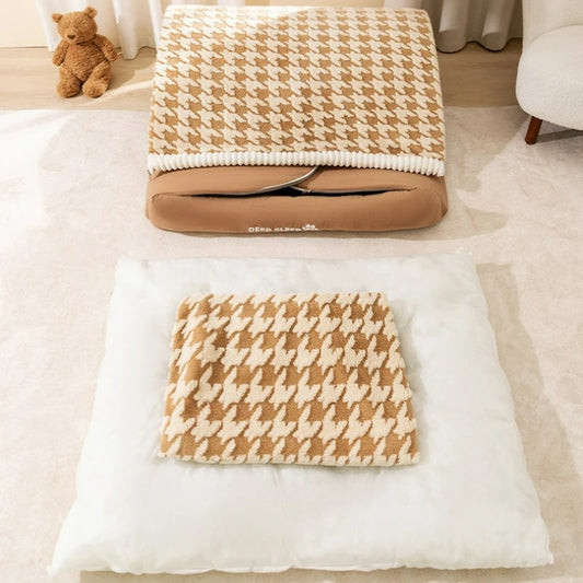 Toca Iglu para Cães Grandes e Lavável — Ninho Deep Sleep