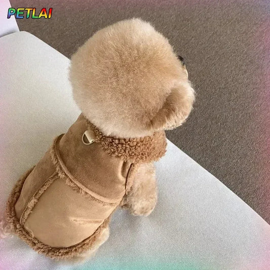 Colete de Pelúcia para Cães Pequenos e Médios — Sherpa Confort