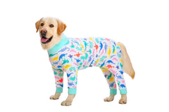 Pijama Estampado de Frio para Cachorro Grande com Conforto Total