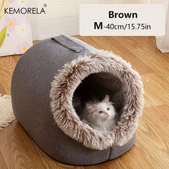 Cama Toca Pet Casulo Fechado Pelúcia Interna Ultra Macia e Lavável