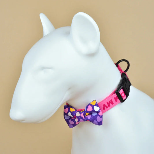 Coleira Com Laço Para Cães e Gatos - Suki C - COLEIRA - 02