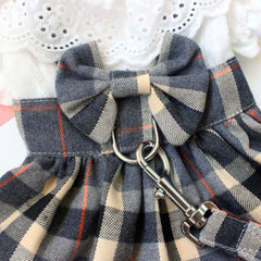 Vestido de Verão para Cães com Guia - ChicPet