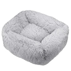 Cama Donut Pet Antiestresse Pelúcia Lavável Diversas Cores